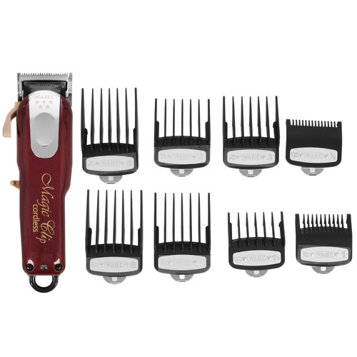 Купить Машинка для стрижки Wahl  Magic Clip Cordless 5star красный/черный в интернет-магазине DNS. Характеристики, цена Wahl  Magic Clip Cordless 5star | 5630069.