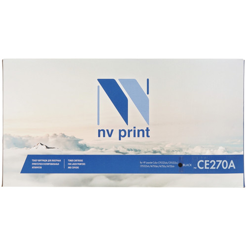 Купить Картридж лазерный NV Print CE270A черный в интернет-магазине DNS. Характеристики, цена NV Print CE270A | 7974014.