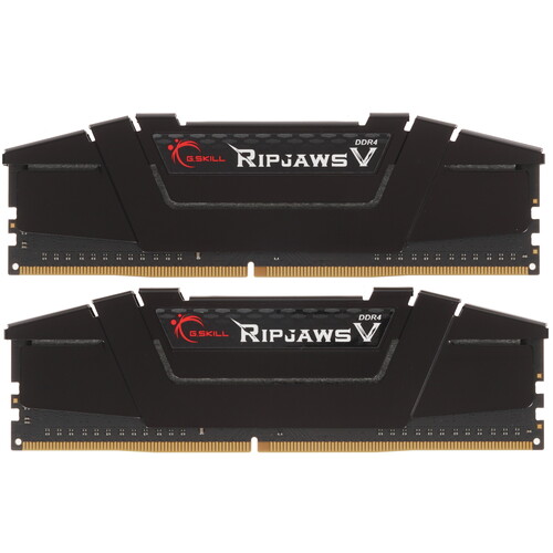 Купить Оперативная память G.Skill Ripjaws V [F4-3600C16D-16GVKC] 16 ГБ в интернет-магазине DNS. Характеристики, цена G.Skill Ripjaws V | 1651705.