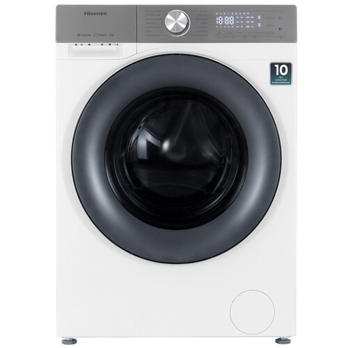 Купить Стиральная машина Hisense WF5S7041BW3 белый в интернет-магазине DNS. Характеристики, цена Hisense WF5S7041BW3 | 9152684.