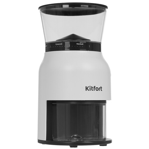 Купить Кофемолка электрическая Kitfort КТ-7566 белый в интернет-магазине DNS. Характеристики, цена Kitfort КТ-7566 | 9290406.