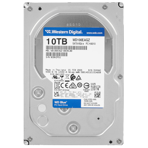 Купить 10 ТБ Жесткий диск WD Blue [WD100EAGZ] в интернет-магазине DNS. Характеристики, цена WD Blue | 5654959.