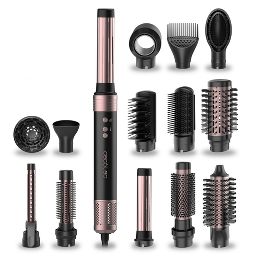 Купить Мультистайлер Cecotec CeramicCare AirGlam черный в интернет-магазине DNS. Характеристики, цена Cecotec CeramicCare AirGlam | 9343896.