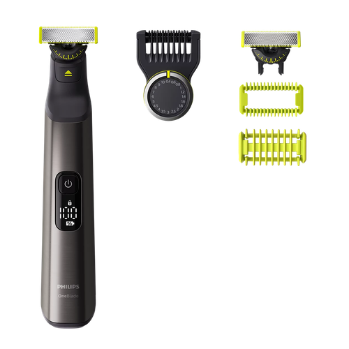 Купить Триммер Philips OneBlade QP6552/30 черный/серебристый в интернет-магазине DNS. Характеристики, цена Philips OneBlade QP6552/30 | 9415909.