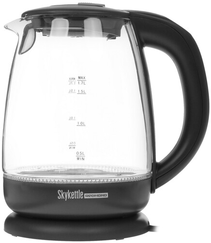 Купить Электрочайник Redmond SkyKettle RK-G210S черный в интернет-магазине DNS. Характеристики, цена Redmond SkyKettle RK-G210S | 1208510.