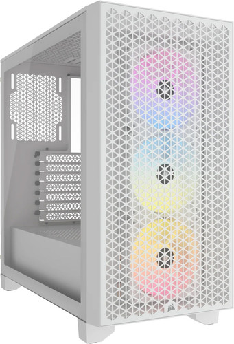 Купить Корпус Corsair 3000D RGB AIRFLOW [CC-9011256-WW] белый в интернет-магазине DNS. Характеристики, цена Corsair 3000D RGB AIRFLOW | 5617870.