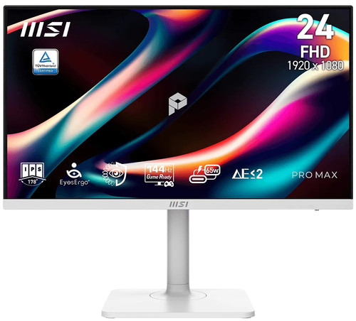 Купить 23.8" Монитор MSI PRO MAX 241PHW E14 белый в интернет-магазине DNS. Характеристики, цена MSI PRO MAX 241PHW E14 | 9363819.