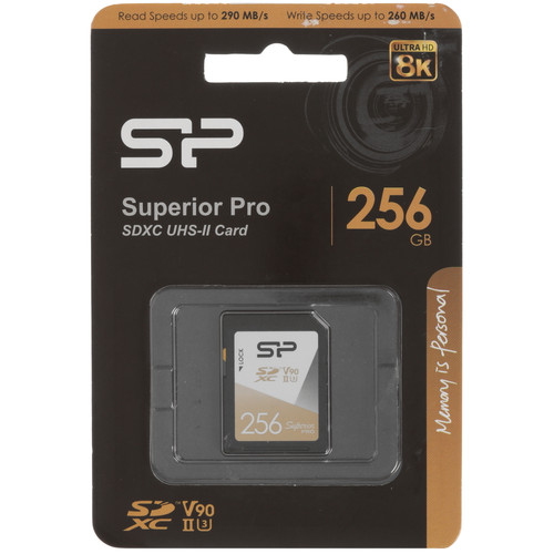 Купить Карта памяти Silicon Power Superior Pro SDXC 256 ГБ [SP256GBSDXJA2V10] в интернет-магазине DNS. Характеристики, цена  | 5638812.