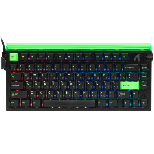 Купить Клавиатура  проводная Attack Shark R85 HE Neon Green цвет зеленый в интернет-магазине DNS. Характеристики, цена Attack Shark R85 HE Neon Green | 9349441.