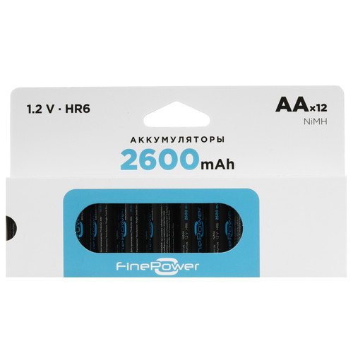 Купить Аккумулятор FinePower 2600 мА*ч в интернет-магазине DNS. Характеристики, цена FinePower | 9259968.