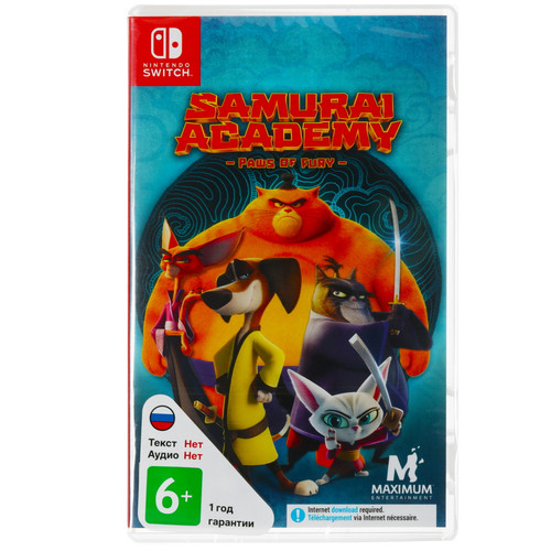 Купить Игра Samurai Academy: Paws of Fury (Switch) в интернет-магазине DNS. Характеристики, цена Samurai Academy: Paws of Fury | 5647769.