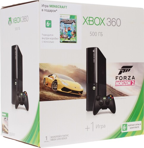 Купить Игровая приставка Microsoft Xbox 360 500 Gb + Игры "Forza ...