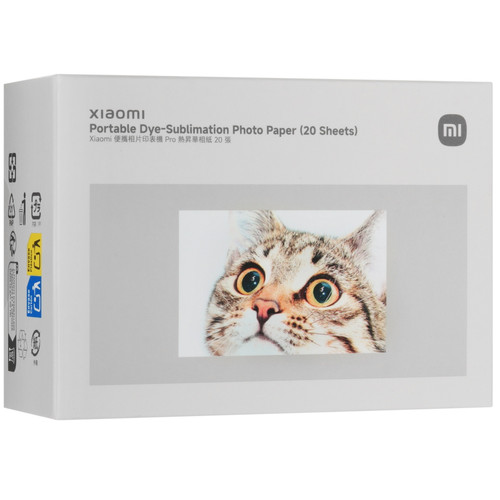 Купить Набор для печати Xiaomi Portable Dye-Sublimation Photo Paper в интернет-магазине DNS. Характеристики, цена Xiaomi Portable Dye-Sublimation Photo Paper | 5637863.