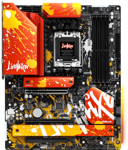 Купить Материнская плата ASRock B650 LiveMixer в интернет-магазине DNS. Характеристики, цена ASRock B650 LiveMixer | 5078281.