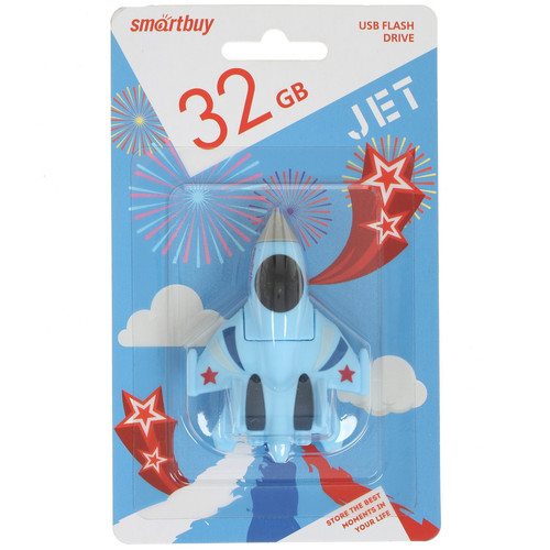 Купить Память USB Flash Smartbuy Wild [2.0, 32 Gb, резина, "Истребитель"] в интернет-магазине DNS. Характеристики, цена Smartbuy Wild Series "Истребитель" | 1363681.