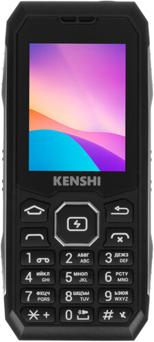 Купить Сотовый телефон KENSHI Lock 241 черный/серебристый в интернет-магазине DNS. Характеристики, цена KENSHI Lock 241 | 9165464.