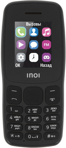 Купить Сотовый телефон INOI 105 черный в интернет магазине DNS ...