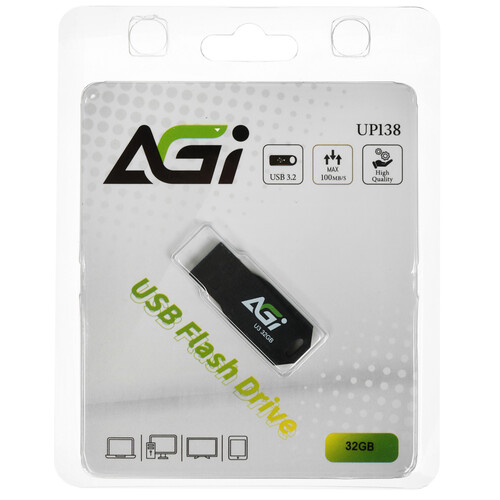 Купить Память USB Flash 32 ГБ Agi UP138 [AGI032GBBUP138-RT] в интернет-магазине DNS. Характеристики, цена Agi UP138 | 5621095.