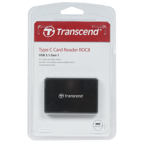 Купить Кард-ридер Transcend TS-RDC8K2 в интернет-магазине DNS. Характеристики, цена Transcend TS-RDC8K2 | 1356796.