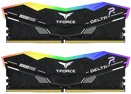 Купить Оперативная память Team Group T-Force DELTAα RGB [FF7D564G6000HC38JDC01] 64 ГБ в интернет-магазине DNS. Характеристики, цена Team Group T-Force DELTAα RGB | 9346631.