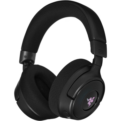 Купить Беспроводные/проводные наушники Razer Kraken V4  черный 2024 в интернет-магазине DNS. Характеристики, цена Razer Kraken V4 | 5483364.