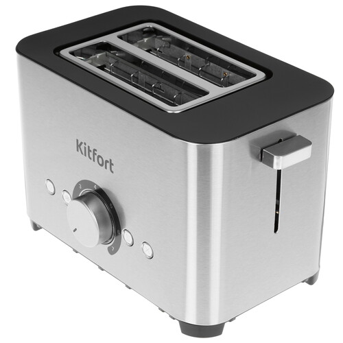 Купить Тостер Kitfort КТ-6211 серебристый в интернет-магазине DNS. Характеристики, цена Kitfort КТ-6211 | 9061629.