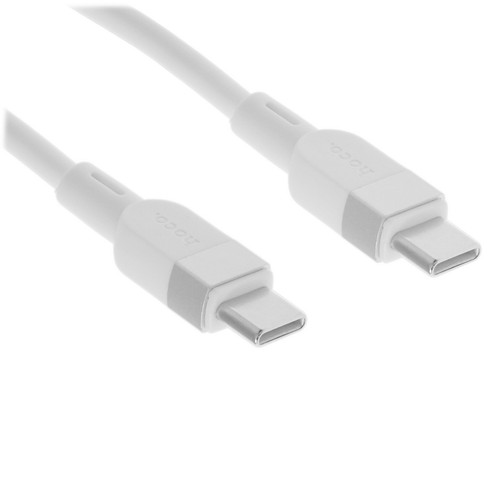 Купить Кабель Hoco USB Type-C - USB Type-C белый в интернет-магазине DNS. Характеристики, цена Hoco X109 | 5603637.