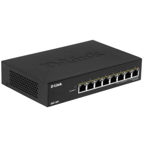 Купить Коммутатор D-Link DMS-108P в интернет-магазине DNS. Характеристики, цена D-Link DMS-108P | 5631547.