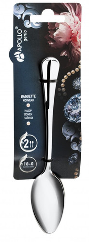 Купить Ложка чайная Apollo genio Baguette Nouveau в интернет-магазине DNS. Характеристики, цена Apollo genio Baguette Nouveau | 9342171.