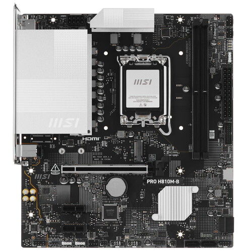 Купить Материнская плата MSI PRO H810M-B в интернет-магазине DNS. Характеристики, цена MSI PRO H810M-B | 5629998.