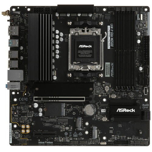 Купить Материнская плата ASRock B850M Pro A WiFi в интернет-магазине DNS. Характеристики, цена ASRock B850M Pro A WiFi | 5622723.