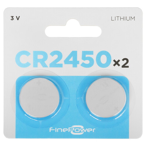 Купить Батарейка FinePower V.2 CR2450 в интернет-магазине DNS. Характеристики, цена FinePower V.2 | 5416147.