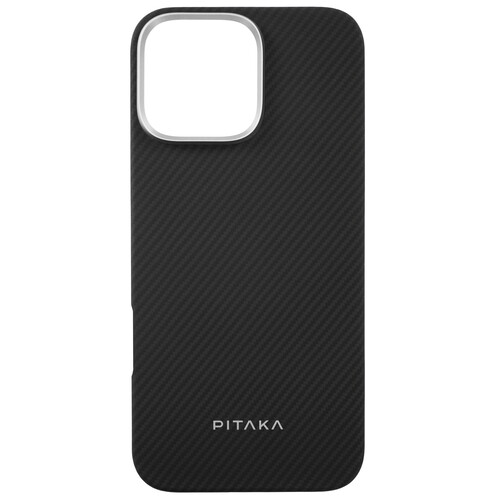 Купить Накладка  Pitaka Ultra-Slim Case для Apple iPhone 16 Pro Max черный/серый в интернет-магазине DNS. Характеристики, цена Pitaka Ultra-Slim Case | 5492730.