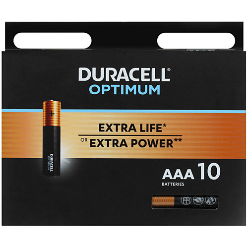 Купить Батарейка Duracell Optimum AAA (LR03/FR03) в интернет-магазине DNS. Характеристики, цена Duracell Optimum | 5016145.