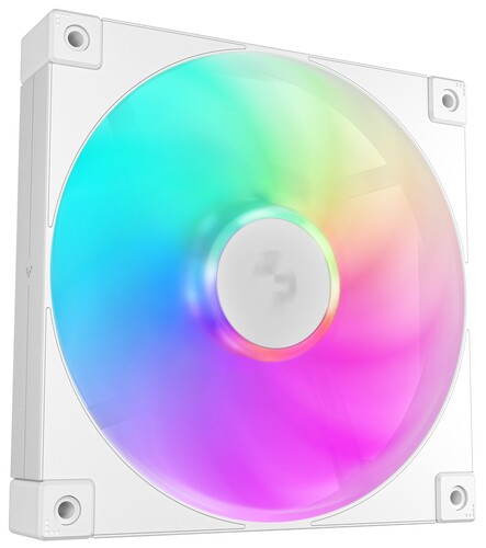 Купить Вентилятор DEEPCOOL FD14 ARGB [R-FD14-WHAPN1-G] белый в интернет-магазине DNS. Характеристики, цена DEEPCOOL FD14 ARGB | 5496125.