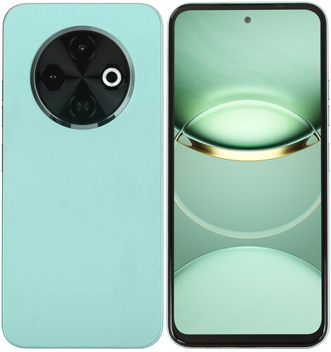 Купить 6.67" Смартфон Tecno SPARK 30C 256 ГБ зеленый в интернет-магазине DNS. Характеристики, цена Tecno SPARK 30C | 5492004.