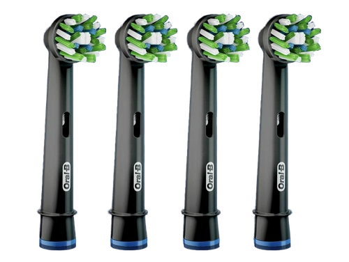 Купить Набор сменных насадок Braun Oral-B Cross Action EB50BK-4 в интернет-магазине DNS. Характеристики, цена Braun Oral-B Cross Action EB50BK-4 | 9355677.