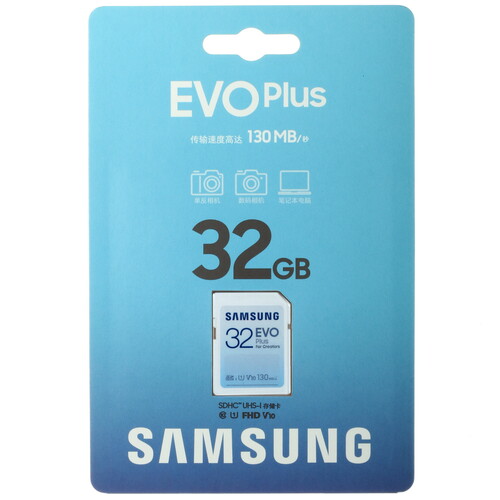 Купить Карта памяти Samsung EVO Plus SDHC 32 ГБ [MB-SC32K/CN] в интернет-магазине DNS. Характеристики, цена  | 5068836.