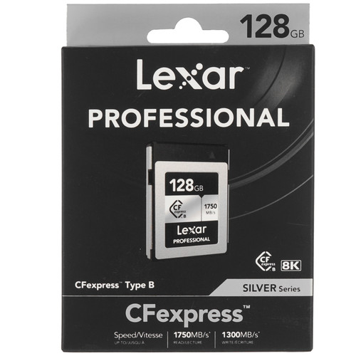 Купить Карта памяти Lexar CFexpress CFexpress Card Type B 128 ГБ [LCXEXSL128G-RNENG] в интернет-магазине DNS. Характеристики, цена  | 9262255.