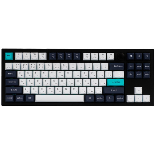 Купить Клавиатура  проводная + беспроводная Keychron Q3 Max цвет черный в интернет-магазине DNS. Характеристики, цена Keychron Q3 Max | 9307536.