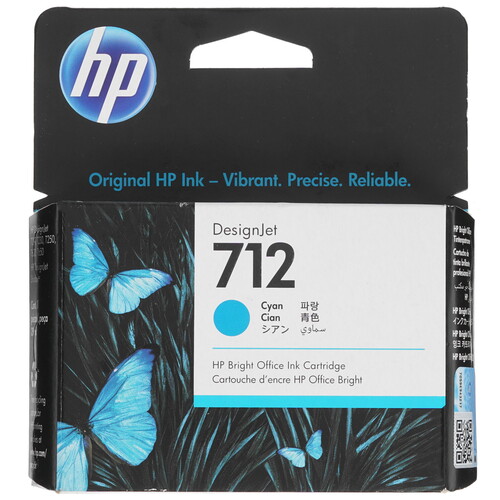 Купить Картридж HP 712 (3ED67A) голубой в интернет-магазине DNS. Характеристики, цена HP 712 (3ED67A) | 4715810.