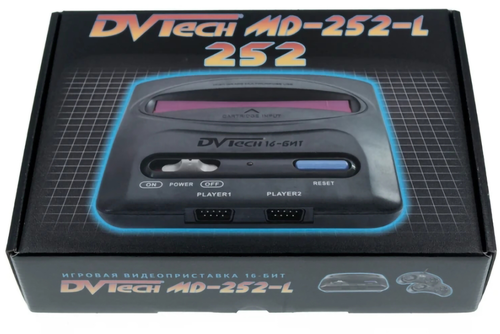 Купить Ретро-консоль DVTech MD Lit + 252 игр в интернет-магазине DNS. Характеристики, цена DVTech MD Lit | 9299006.