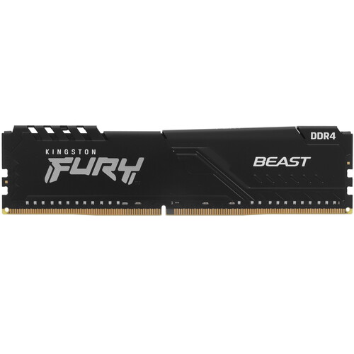 Купить Оперативная память Kingston FURY Beast Black [KF436C18BB/32] 32 ГБ в интернет-магазине DNS. Характеристики, цена Kingston FURY Beast Black | 5053583.