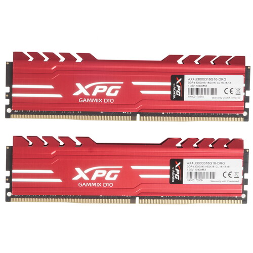 Купить Оперативная память ADATA XPG GAMMIX D10 в интернет-магазине DNS. Характеристики, цена ADATA XPG GAMMIX D10 | 1293625.