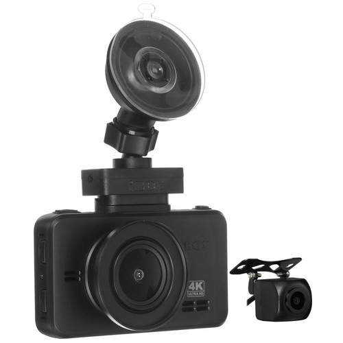 Купить Видеорегистратор iBOX RoadScan 4K WiFi GPS Dual + КЗВ RearCam FHD11 + камера заднего вида в интернет-магазине DNS. Характеристики, цена iBOX RoadScan 4K WiFi GPS Dual + КЗВ RearCam FHD11 | 5638343.