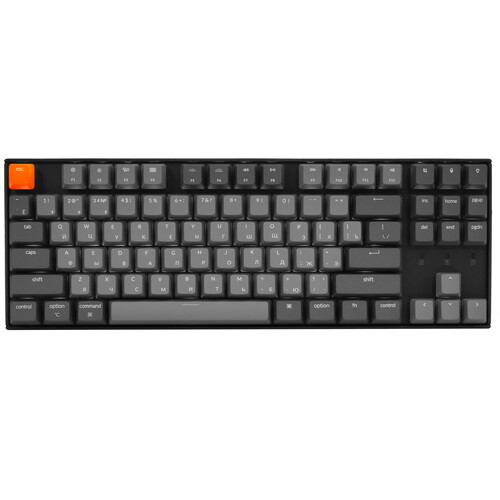 Отзывы покупателей о Клавиатура проводная+беспроводная Keychron K8 ...