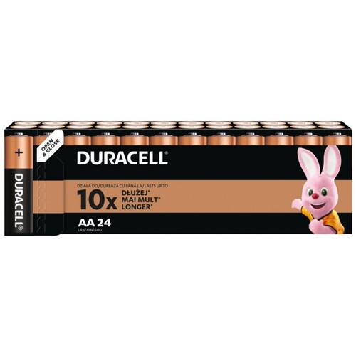 Купить Батарейка Duracell Basic AA (LR6/ER14505/FR6/R6P) в интернет-магазине DNS. Характеристики, цена Duracell Basic | 9268594.