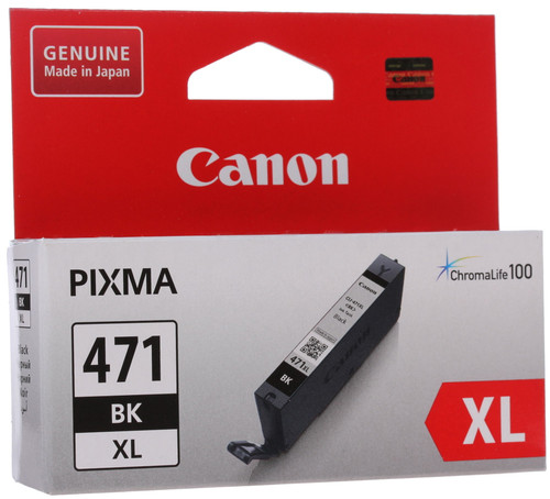 Купить Картридж Canon CLI-471BK XL черный в интернет-магазине DNS. Характеристики, цена Canon CLI-471BK XL | 1040141.