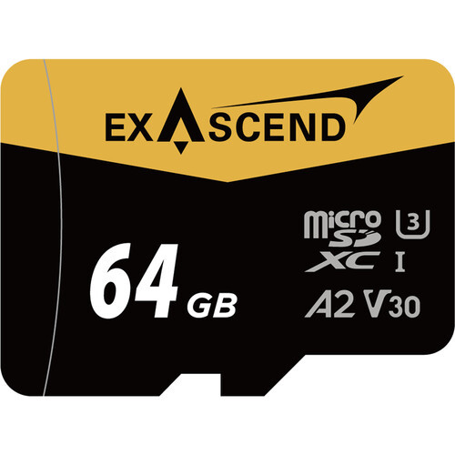 Купить Карта памяти Exascend microSDXC 64 ГБ [EX64GUSDU1-AD] в интернет-магазине DNS. Характеристики, цена  | 9305717.
