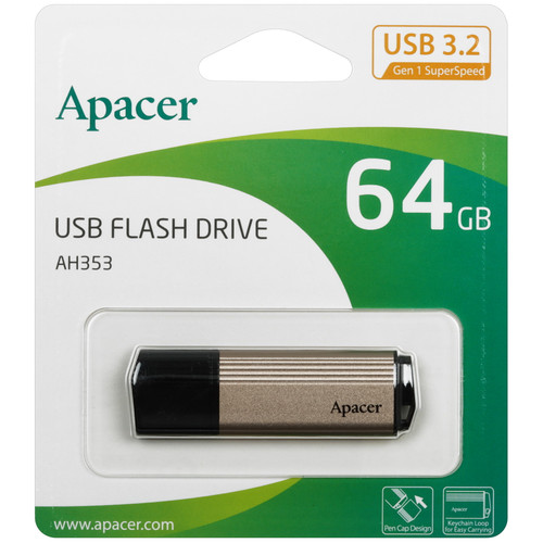Купить Память USB Flash 64 ГБ Apacer AH353 [AP64GAH353C-1] в интернет-магазине DNS. Характеристики, цена Apacer AH353 | 5456179.